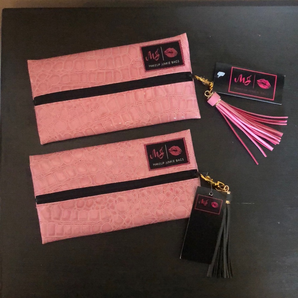 Mini Makeup Junkie Bag - Blush